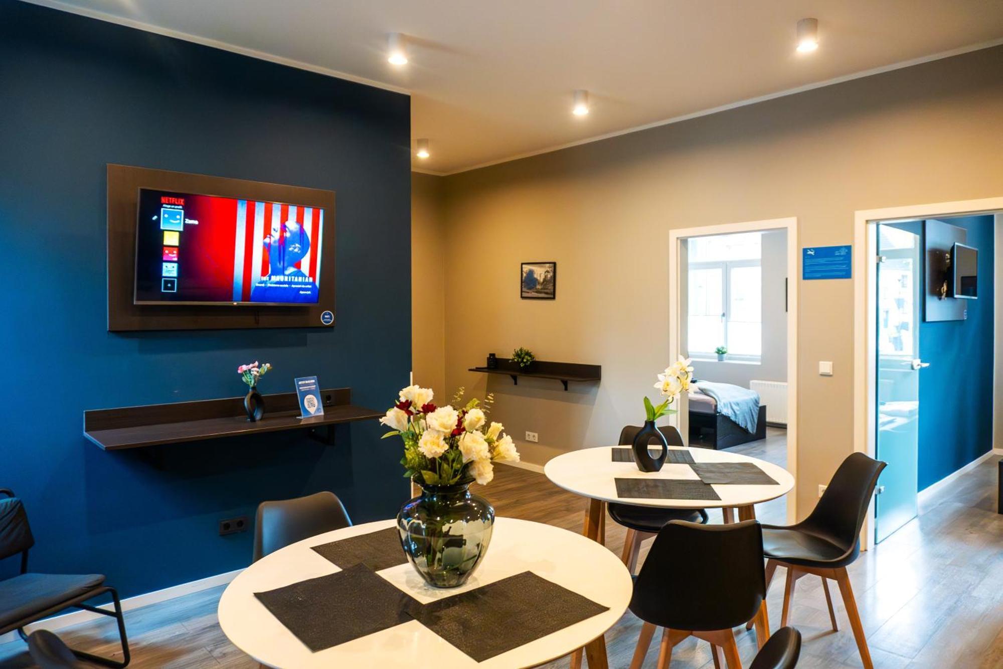 Liro Stadt Apartments Крефельд Экстерьер фото
