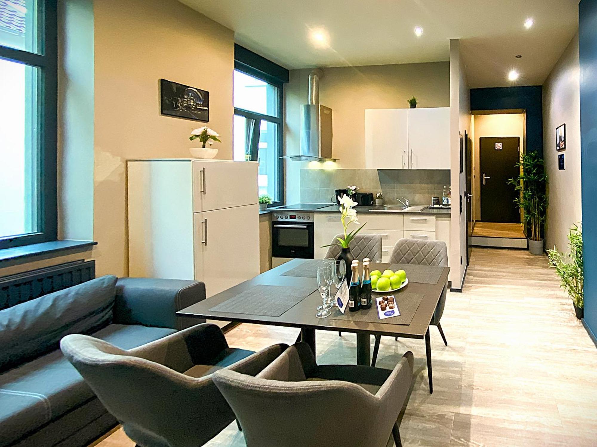 Liro Stadt Apartments Крефельд Экстерьер фото