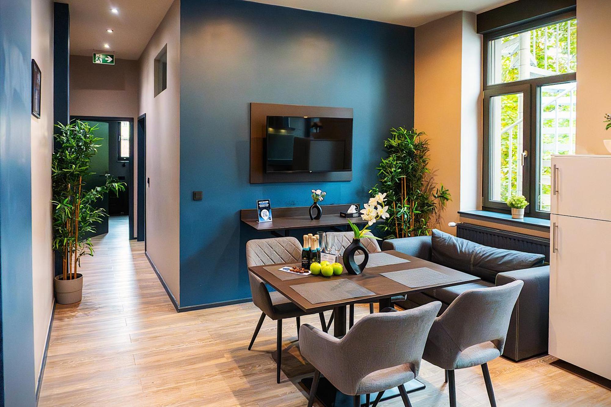 Liro Stadt Apartments Крефельд Экстерьер фото